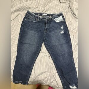 KanCan Indigo Cropped Jeans